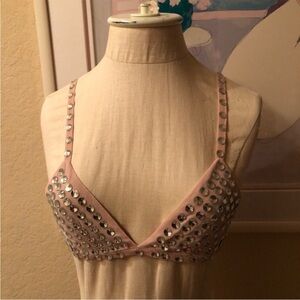 NWT Olivaceous Embellished Bralette